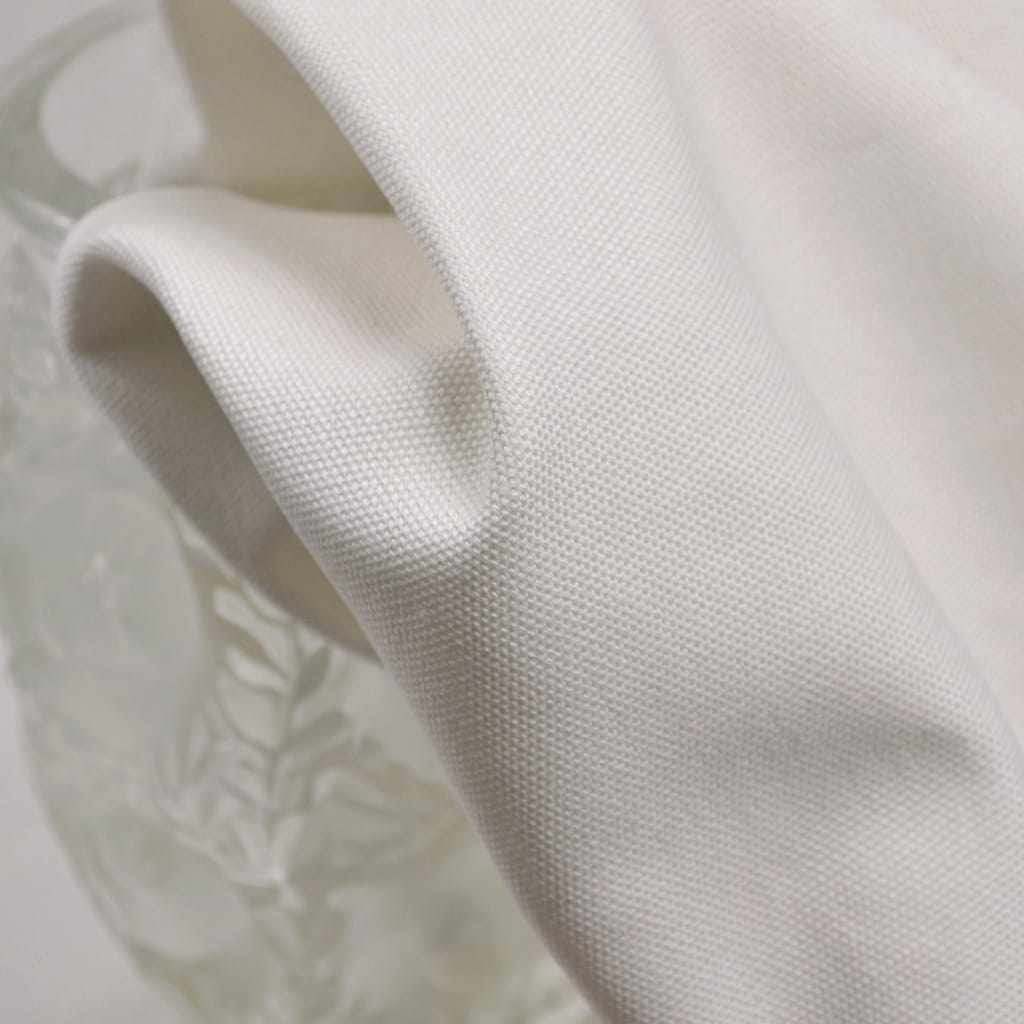 Pale flowing linen fabric